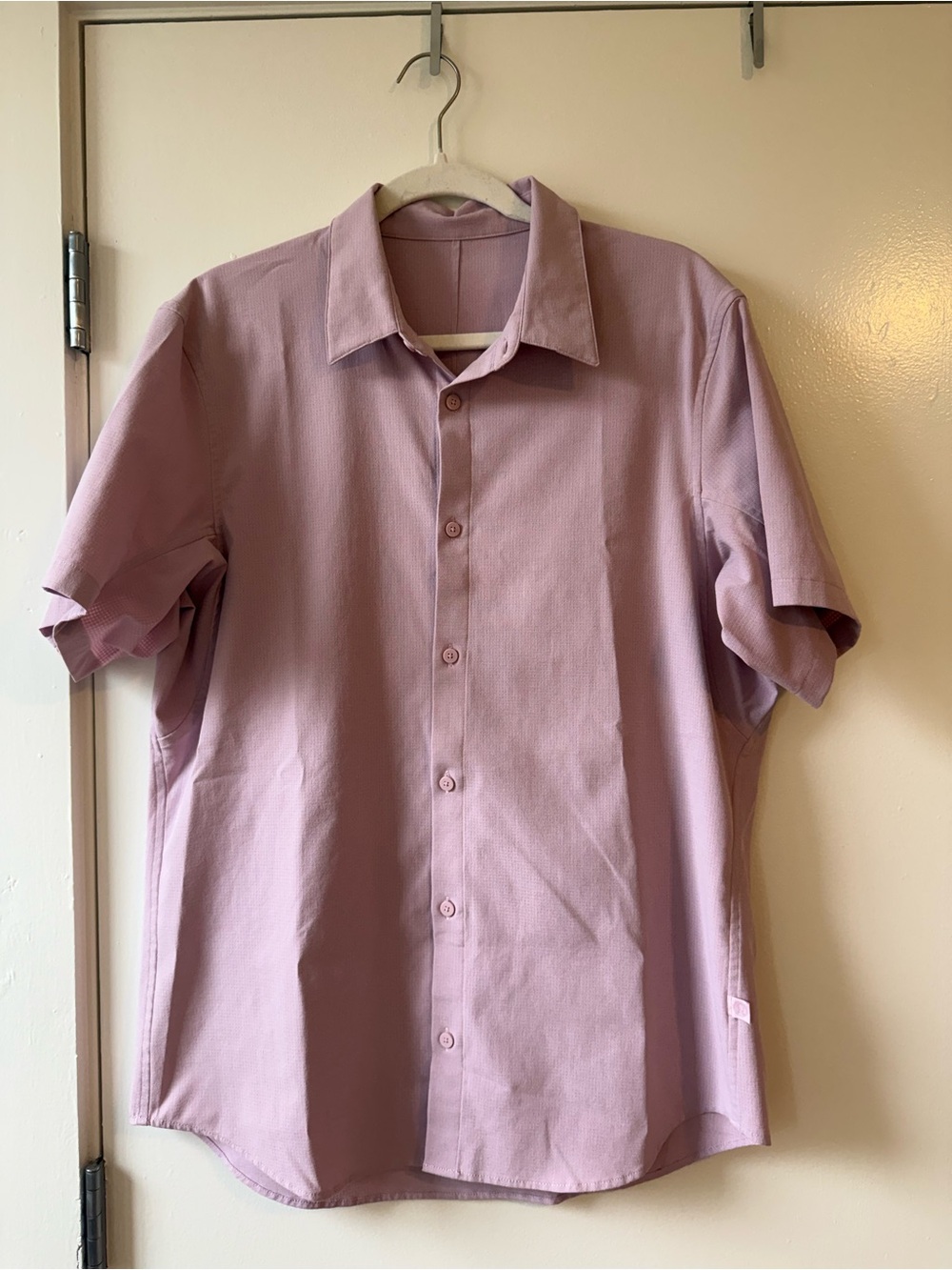 Lululemon Short Sleeve Button Down Shirt